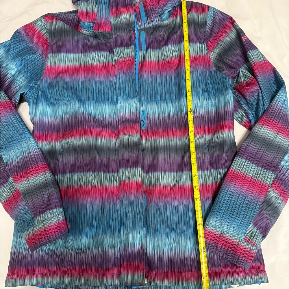 Roxy Multicolor Striped Jacket - image 4